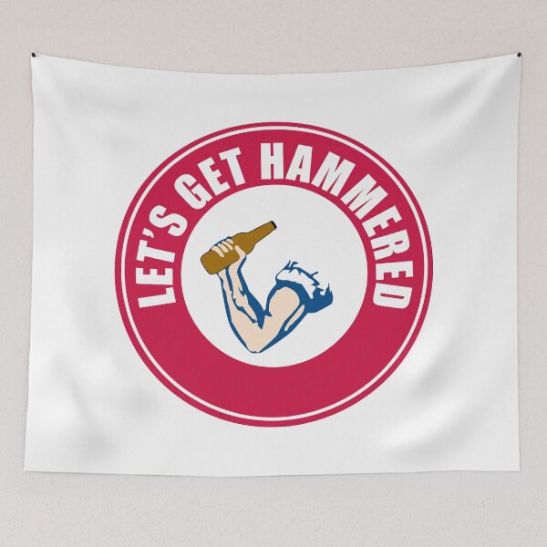 Item preview, Let's Get Hammered designed and sold by Kipper Doodles.