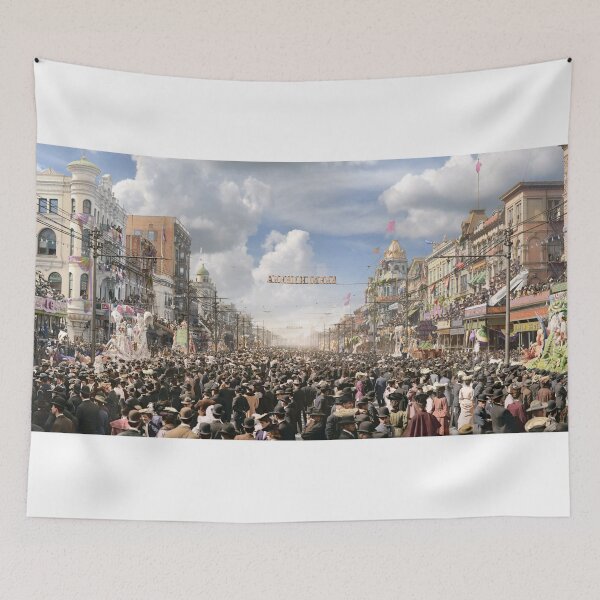 Item preview,  The Rex pageant, Mardi Gras Day, New Orleans, 1907 Colorized designed and sold by Sanna Dullaway.