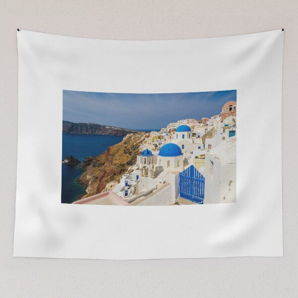 Item preview, Oia,Santorini blue & white designed and sold by George Papapostolou.