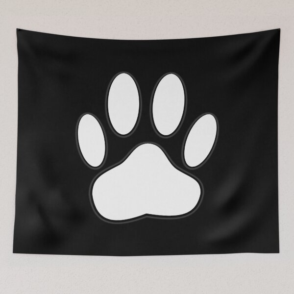 Item preview, White Dog Paw Print designed and sold by Almdrs.