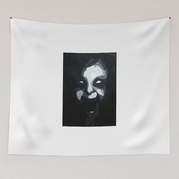 Item preview, Zombie Screaming Girl Black and White  designed and sold by ArniesArt.
