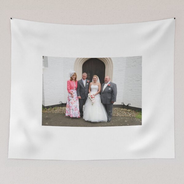 Item preview, Maria & Gareth with Maria's Parents designed and sold by AnnDixon.