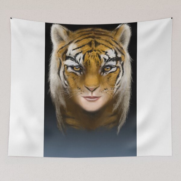 Item preview, Tiger Woman designed and sold by VanderWyst RE-Design.