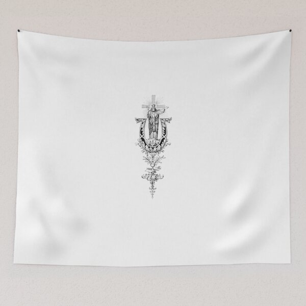 Item preview, iPhone Case very old print ornament 1877 saint designed and sold by Krzyzanowski Art.