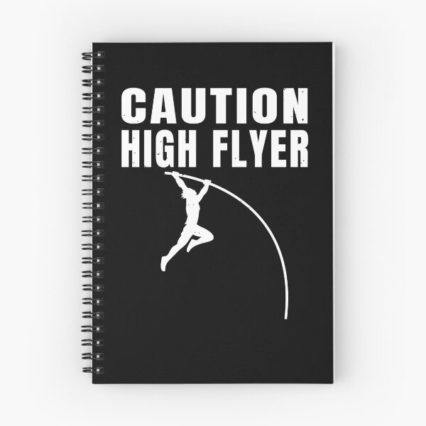 Item preview, Pole Vault Caution High Flyer Athlete Gift designed and sold by oberdoofus.