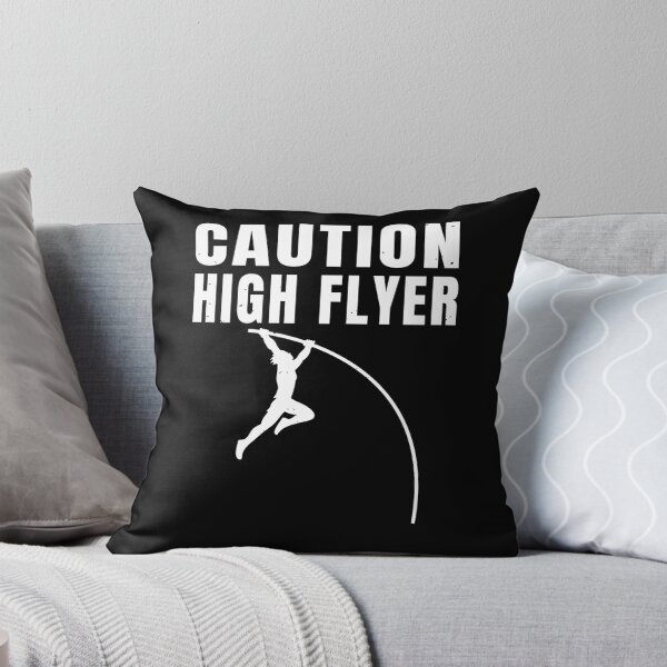 Item preview, Pole Vault Caution High Flyer Athlete Gift designed and sold by oberdoofus.