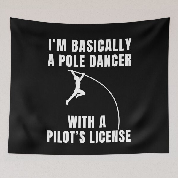 Item preview, Pole Vault Dancer Pilot Joke Athlete Gift designed and sold by oberdoofus.