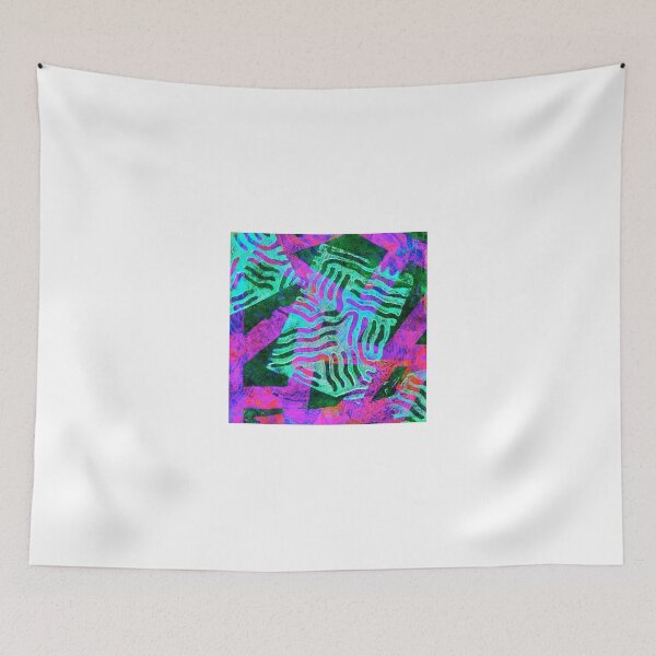 Item preview, The Boxed In Abstract - Digitally Enahanced Neon Version 7 designed and sold by Heatherian.