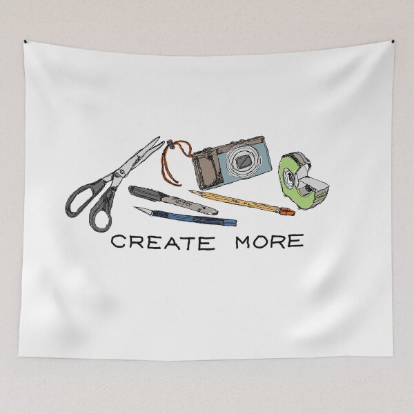 Item preview, Create More designed and sold by strayfoto.
