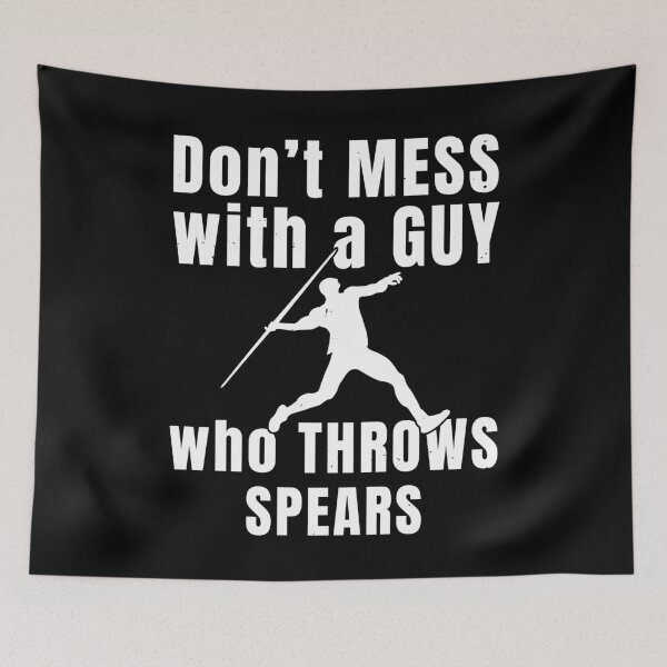 Item preview, Mens Javelin Don't Mess Athlete Gift designed and sold by oberdoofus.