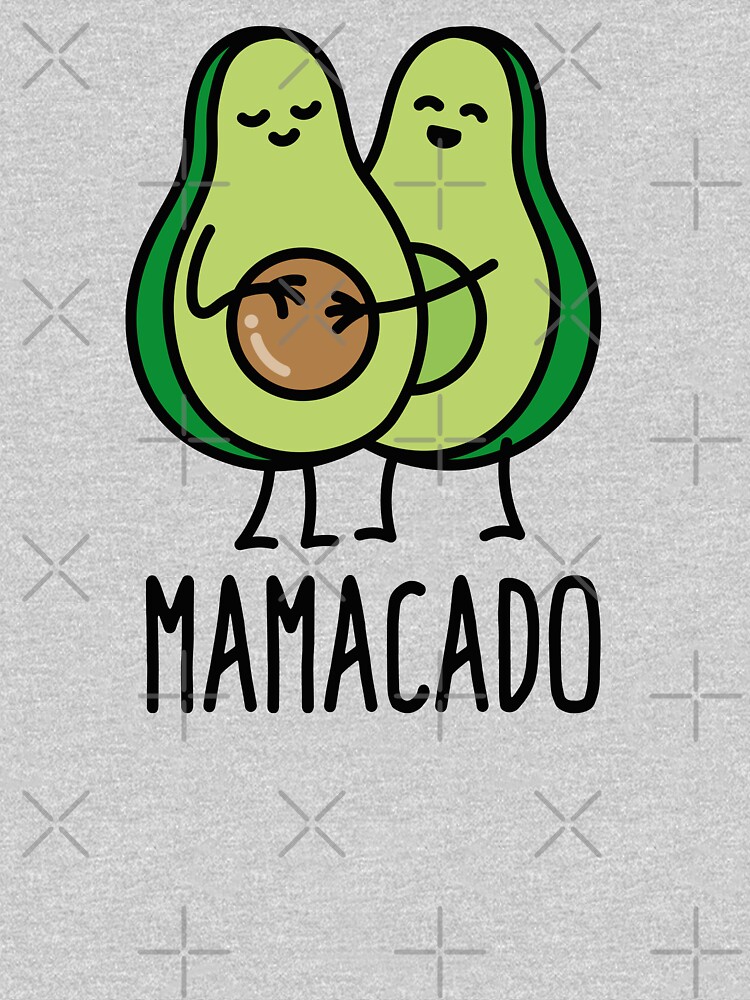 pregnant avocado shirt