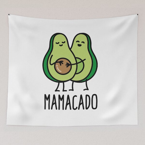 Artikelvorschau, Mamacado schwanger Mutter Avocado Schwangerschaft entworfen und verkauft von LaundryFactory.