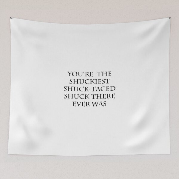 Item preview, The Shuckiest Shuck-Faced Shuck (White) designed and sold by Zanthie.