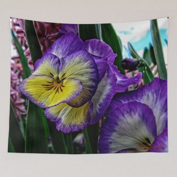 Item preview, Sleeping among flowers - Duvet Cover (2) designed and sold by Wolf Sverak Photography.