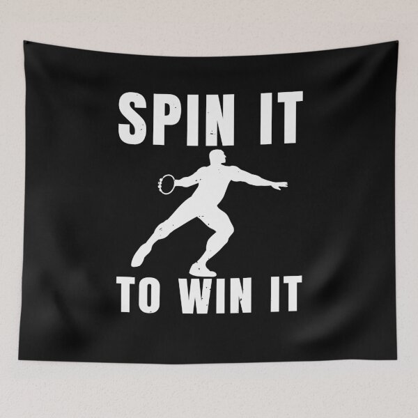 Item preview, Mens Discus Spin To Win Athlete Gift designed and sold by oberdoofus.