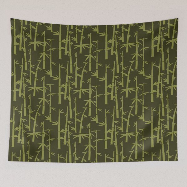 Item preview, Green Bamboo Duvet Cover, Print, Poster, iPhone Case, Samsung Case, iPad Case, Pillows, Tote Bags designed and sold by Lallinda.