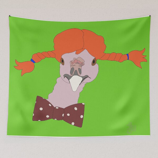 Item preview, Spunky Turkey Orange Hair GB designed and sold by onejyoo.