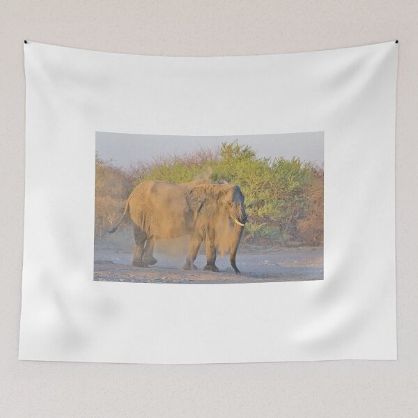 Item preview, African Elephant - Dust Bath Action designed and sold by LivingWild.