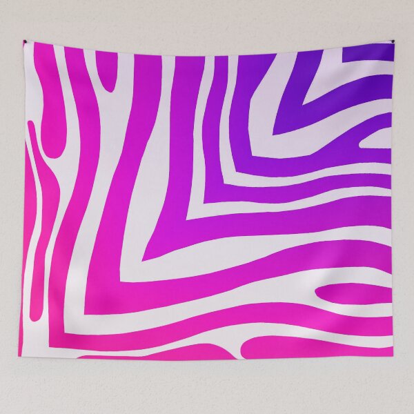 Item preview, Pink Purple and White Zebra Stripes designed and sold by KCavender.