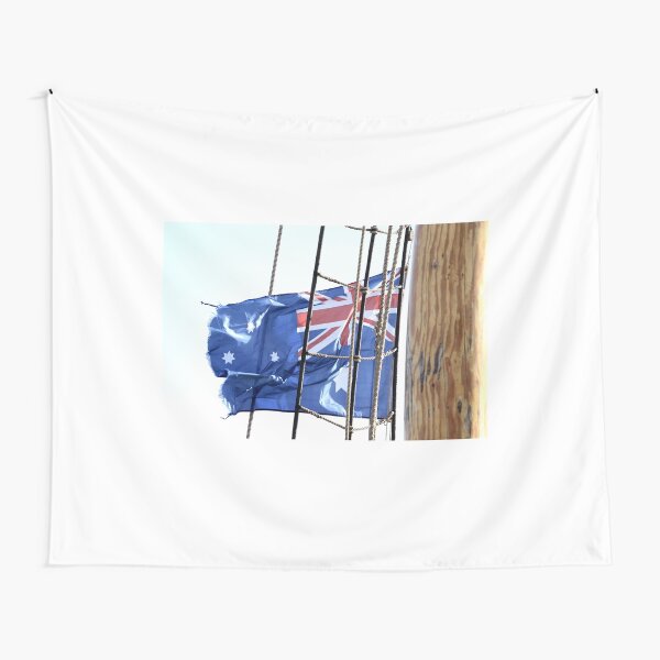 Flag on a Rope Tapestry