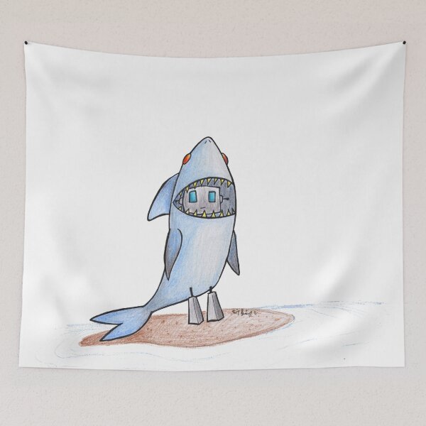 Item preview, Shark Boy designed and sold by emilymartian.