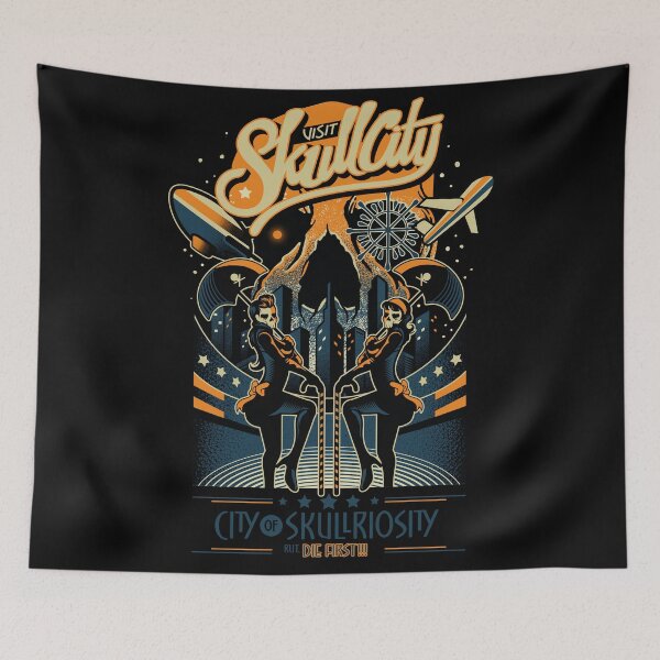 Item preview, Skullcity designed and sold by bogielicious.