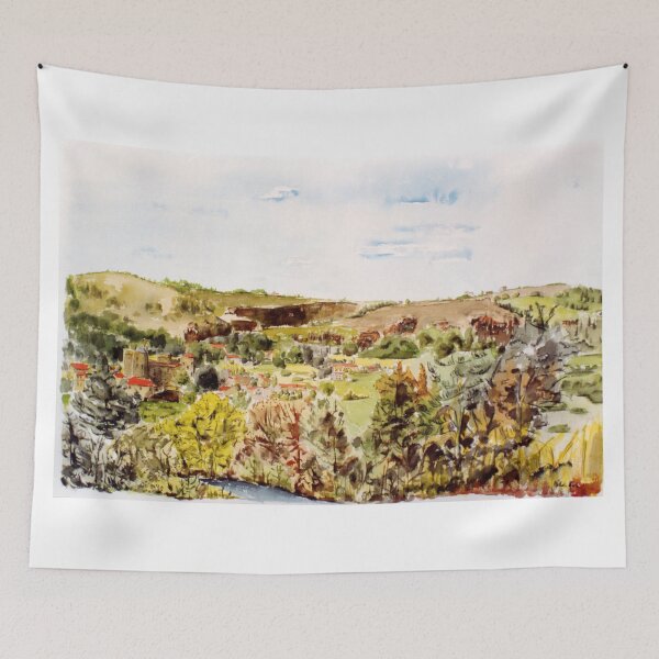 Item preview, La superbe vallée de Saint-Vidal designed and sold by MarJoLi.