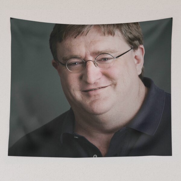 Item preview, Gabe Newell Steam God designed and sold by Marmbo.