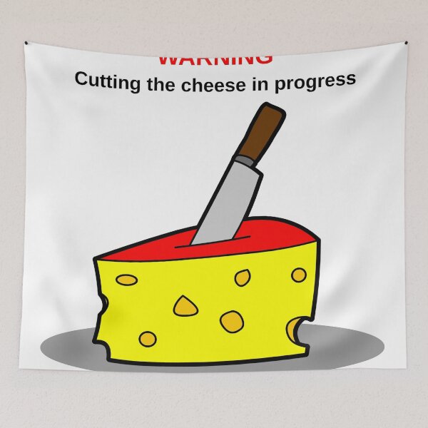 Item preview, Cutting the cheese designed and sold by beerman70.