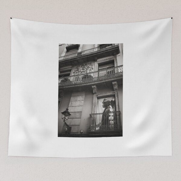 Item preview, An Indian at the Window BW designed and sold by AndyV12.