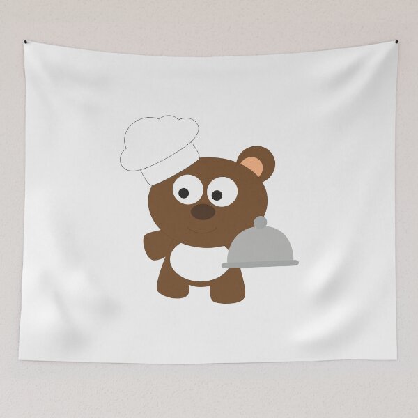 Item preview, Chef Bear designed and sold by Hedgie Designs.