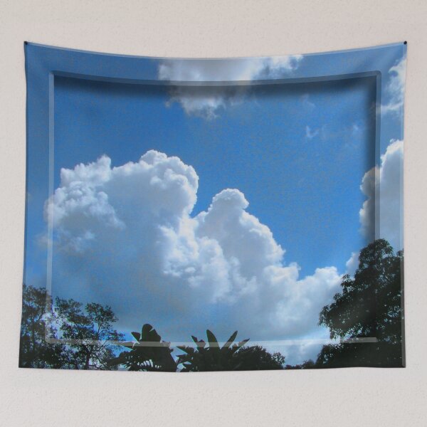 Item preview, Clouds in Beginning Day Duvet designed and sold by GolemAura.