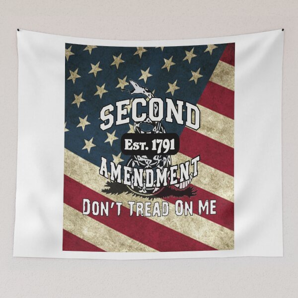 Item preview, Gadsden Flag Don't Tread on Me 2nd Amendment Shirts, Stickers, Cases, Posters, Cards designed and sold by 8675309.
