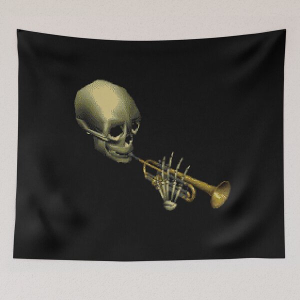 Item preview, Spooky Skeltal Trumpet designed and sold by wilu.