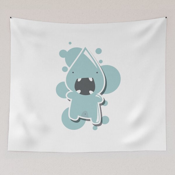 Item preview, Card with cute colorful monster designed and sold by BlueLela.