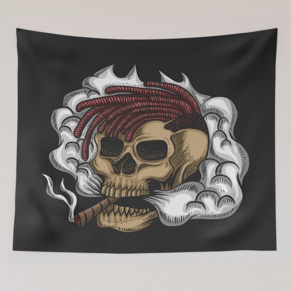 Item preview, Humo del cráneo designed and sold by leen12 Art Designs Prints.
