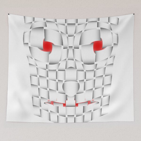 Item preview, frightening mask designed and sold by siloto.