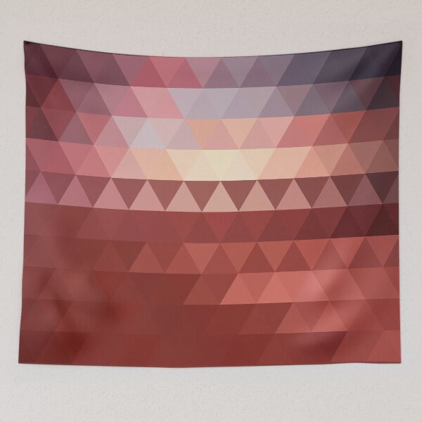 Aperçu de l'œuvre Abstract geometric colorful background, pattern design créée et vendue par BlueLela.