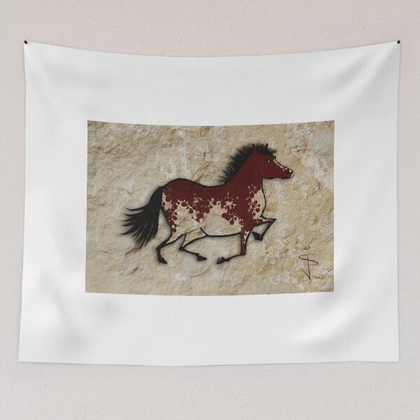 Item preview, Cave Art Horse - Painted Mustang designed and sold by szymczuk.