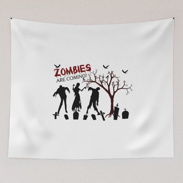 Item preview, Zombies Are Coming designed and sold by FireFoxxy.