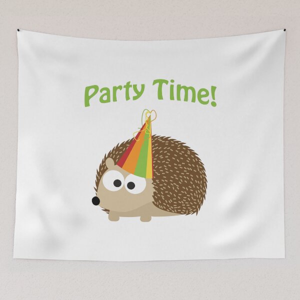Item preview, Party Time! Hedgehog designed and sold by Hedgie Designs.