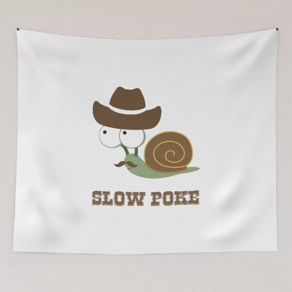 Item preview, Slow Poke - Cowboy Snail designed and sold by Hedgie Designs.