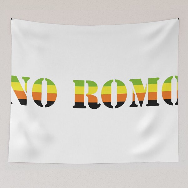 Item preview, "No Romo" Aromantic Flag designed and sold by honestlyanthony.
