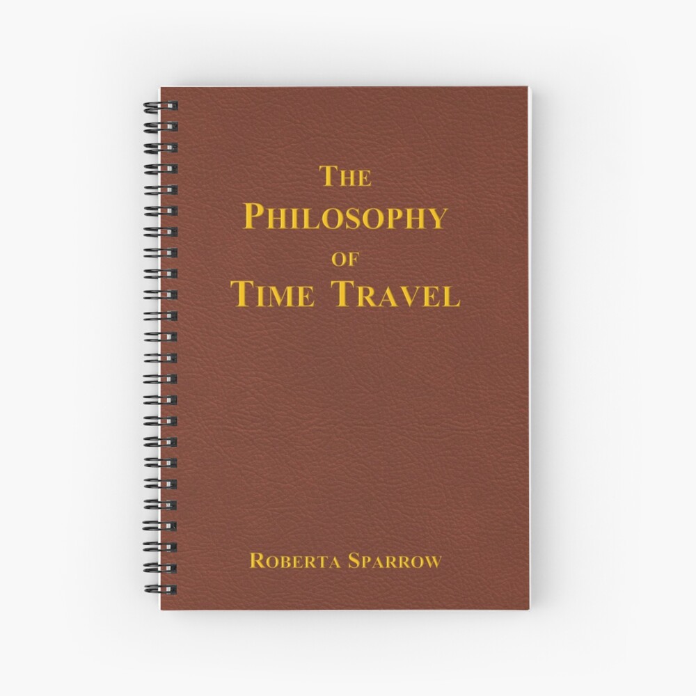 The Philosophy of Time Travel Book high quality Prop Replica