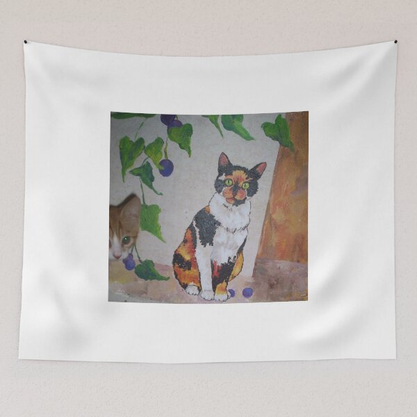 Item preview, Calico Cat painting and part of Spankypants designed and sold by redqueenself.