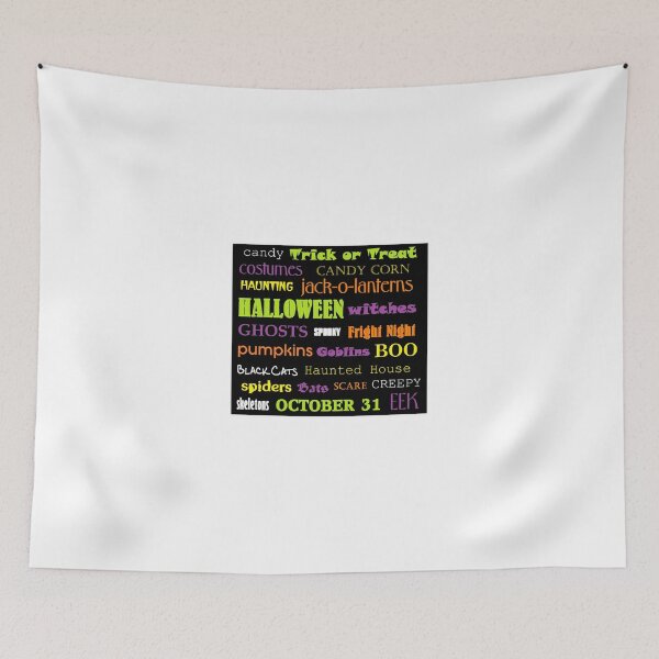 Item preview, Halloween Subway Art designed and sold by BeachBumFamily.
