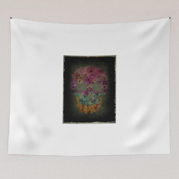 Item preview, Sugar Skull Flowers In Bloom designed and sold by ArniesArt.