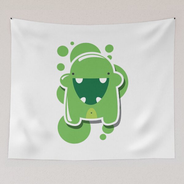 Item preview, Card with cute colorful monster designed and sold by BlueLela.