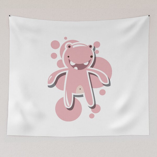 Item preview, Card with cute colorful monster designed and sold by BlueLela.
