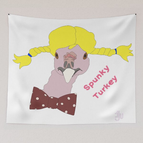 Item preview, Spunky Turkey Yellow Hair TX designed and sold by onejyoo.
